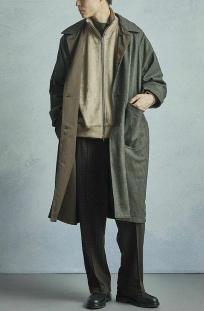 MENS BIGI 50th Anniv リバーシブルステンカラーコート