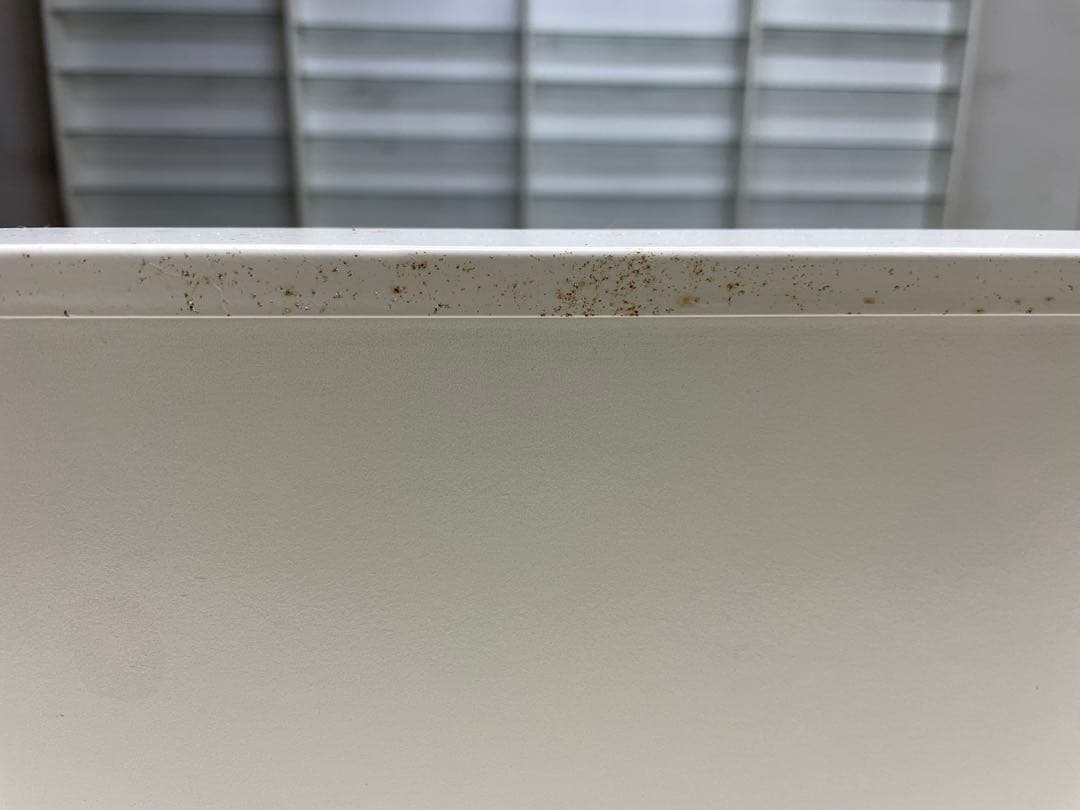 両面棚　物品棚　陳列棚　ショーケース　薬局　白　木製什器　コンビニ　キャビネット