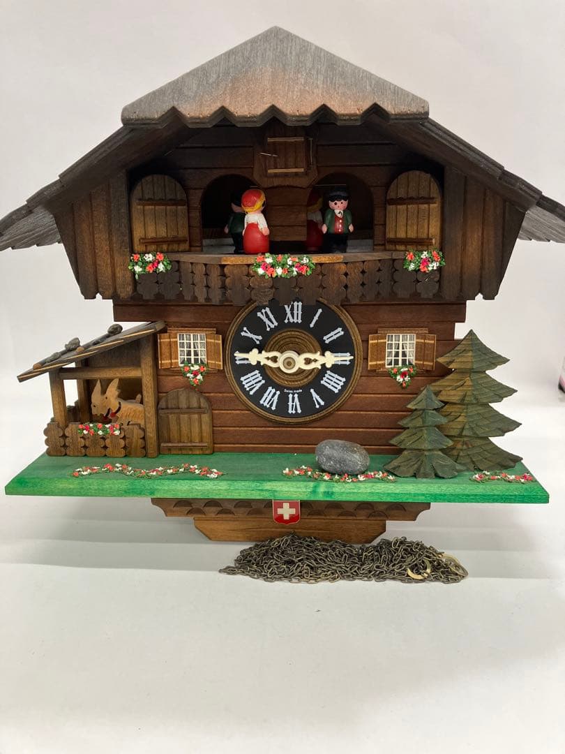 レッチャー からくり時計 カッコー時計
