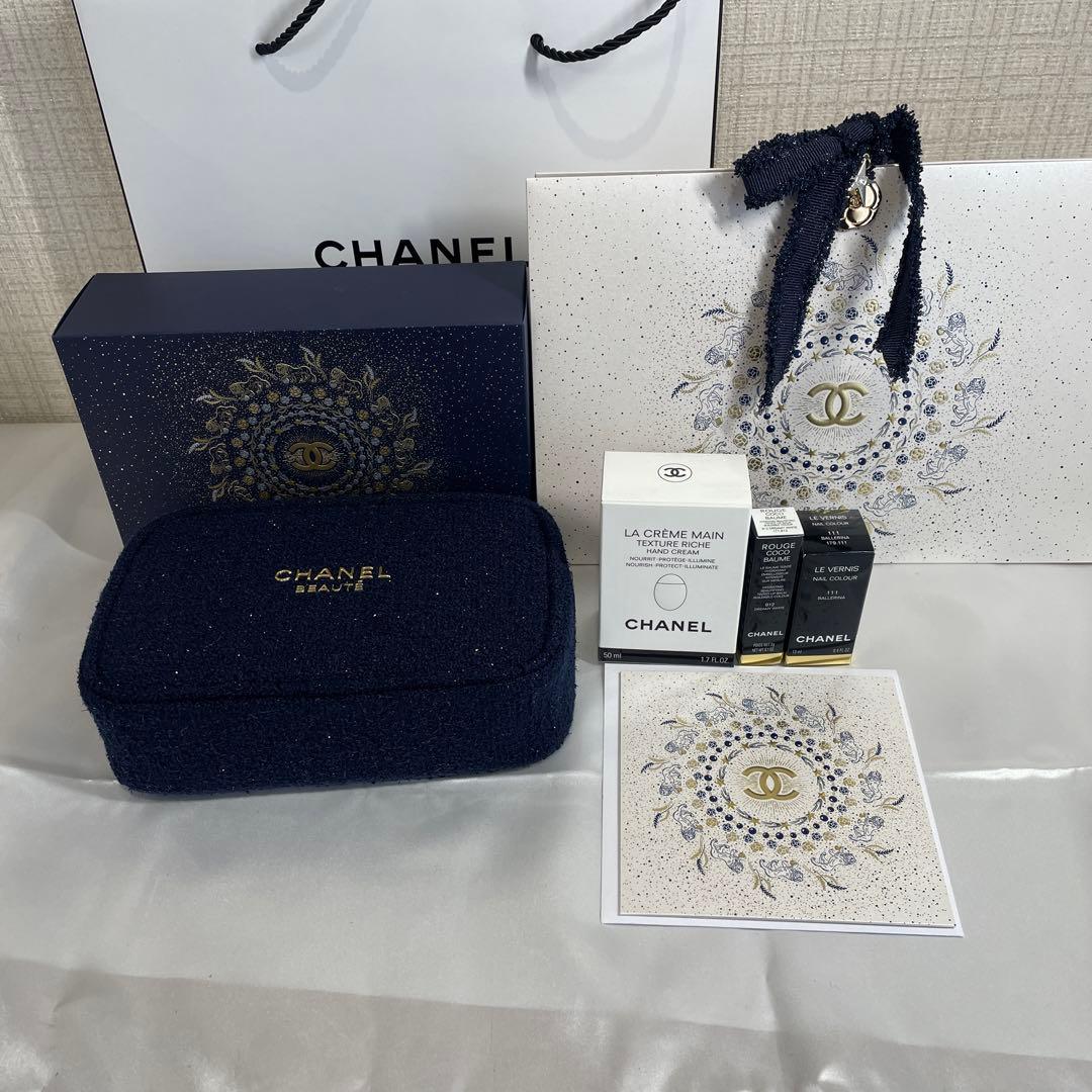 CHANEL2025年コフレ　ショッパー＆リップネイルケアセット【新品】