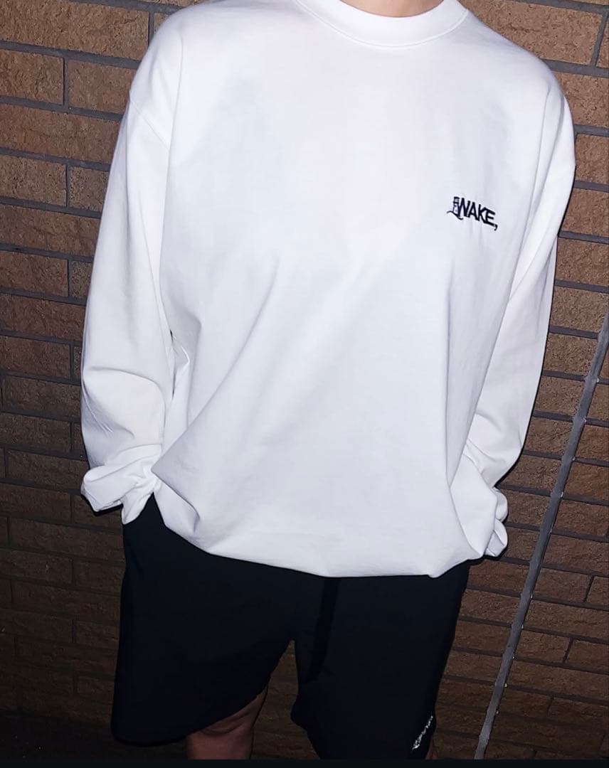 WAKE Adjustable LST ES.1 ロンT WHITE L