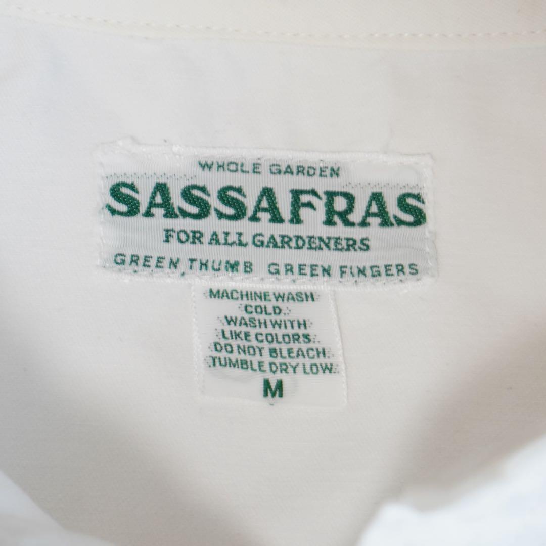 SASSAFRAS Green Thumb Shirt オックス　ホワイト M