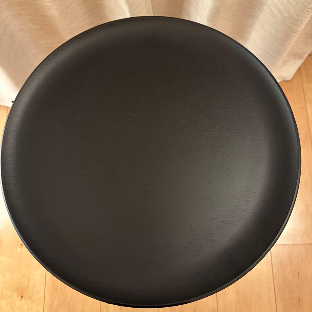 フリッツ・ハンセン トレイテーブル ブラック φ45cm