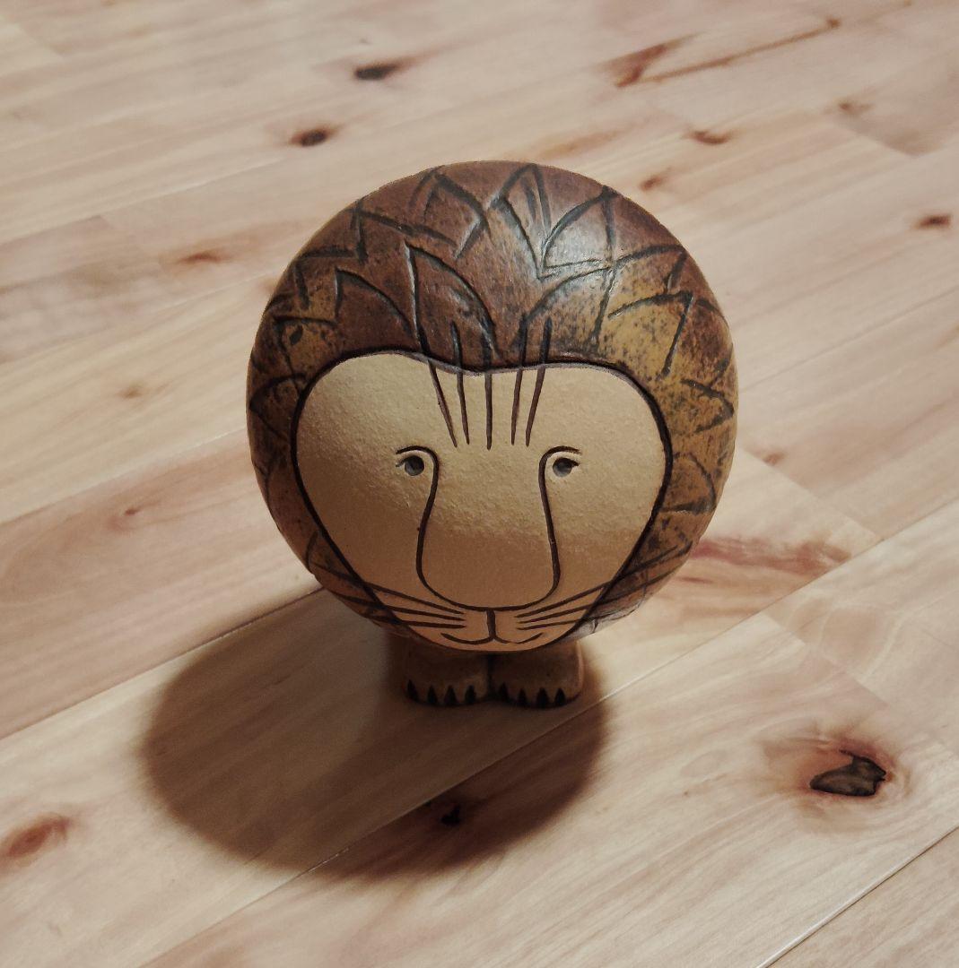 リサラーソン Lions Midi ライオン ミディ　陶器