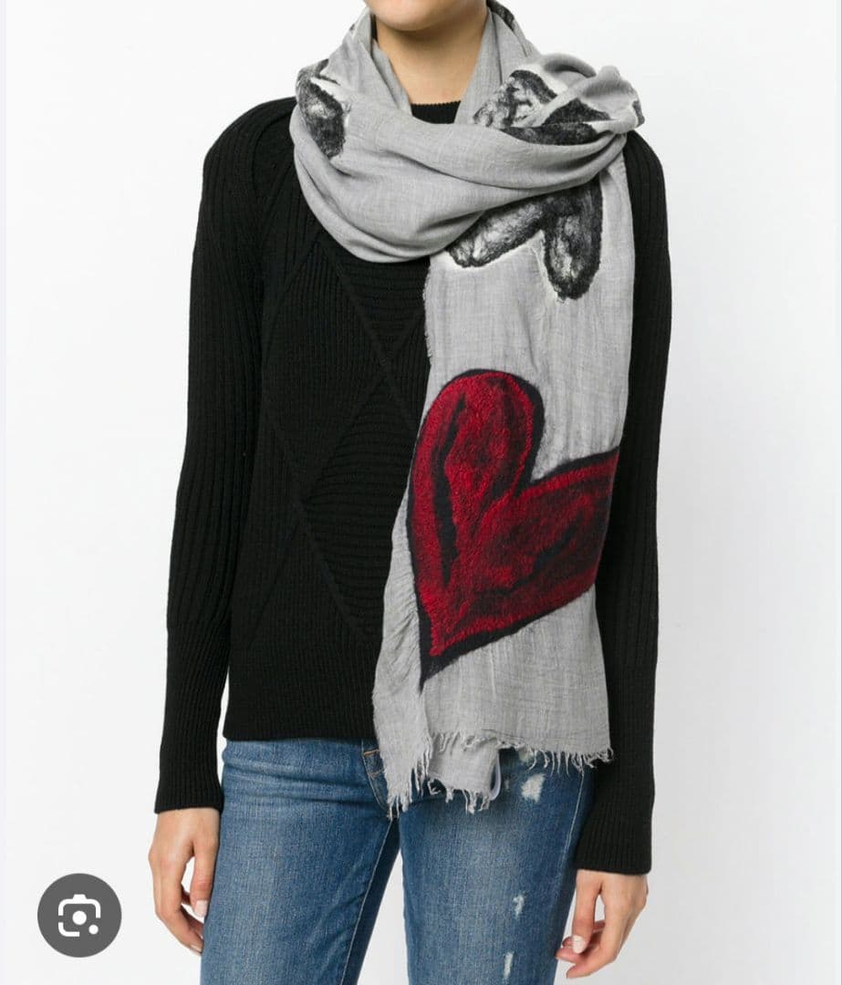 ガ*ん様 Faliero Sarti ファリエロサルティ NOA 大判ストール