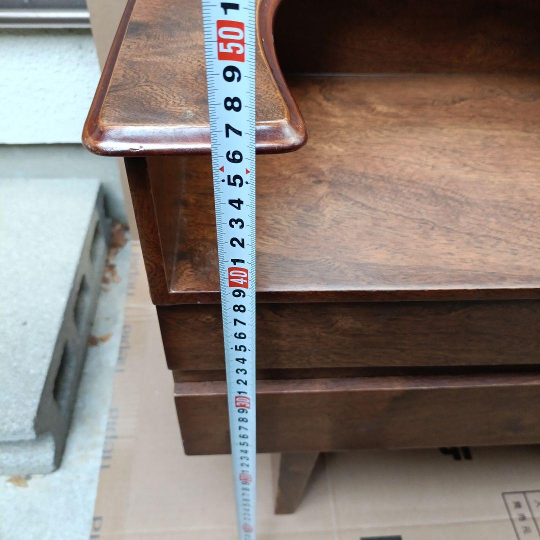 姿見鏡台　ドレッサー　日本板硝子　ハイミラー　ヴィンテージ　昭和レトロ