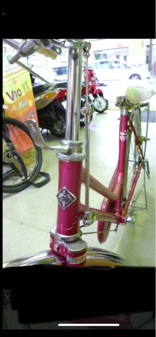 ビンテージ　自転車　婦人車