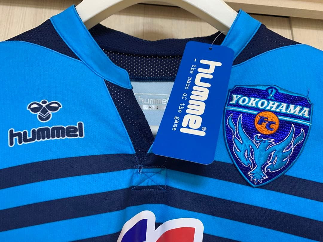 横浜FC hummel 2008 オーセンティックユニフォーム日本製　新品未使用