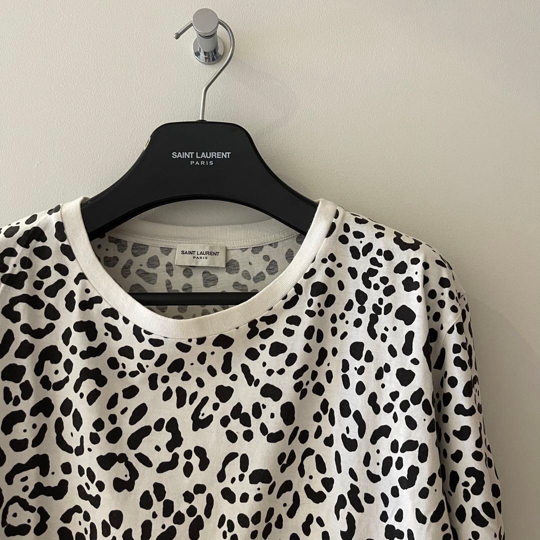 SAINT LAURENT PARIS サンローランパリ　レオパード　Tシャツ