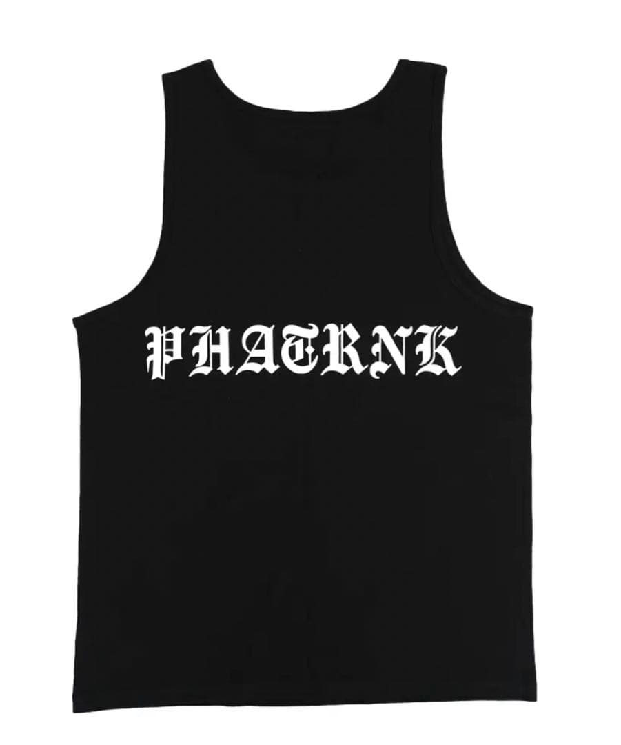 6739レア　ファットランク　PHATRNK pロゴ　タンクトップ　黒　M