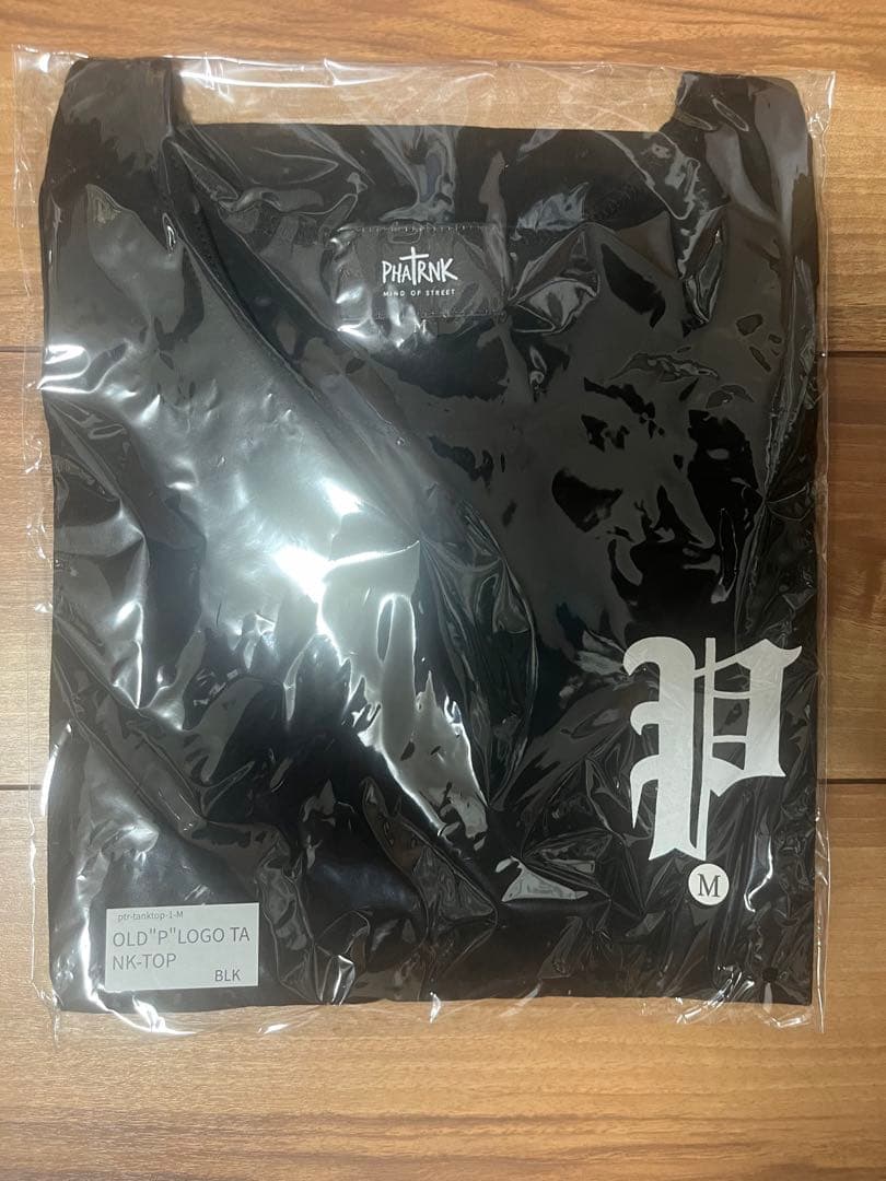 6739レア　ファットランク　PHATRNK pロゴ　タンクトップ　黒　M