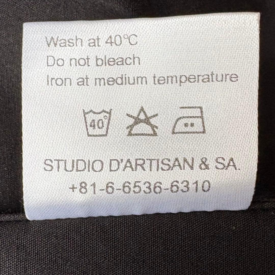 ORGUEIL日本製アメカジ黒ワークシャツ42XL相当ビッグサイズコットン人気大