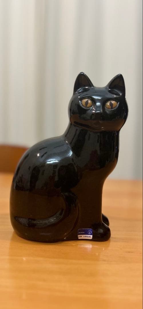 リサラーソン KATT MURRE 21cm ヴィンテージ　ねこ　ネコ　黒猫