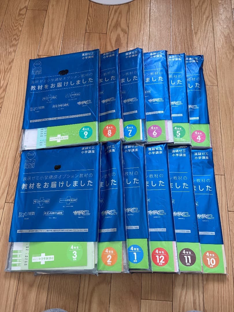 進研ゼミ　中学受験講座　4年