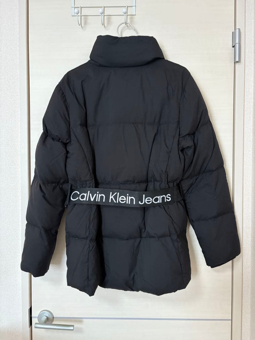 引越しセール！カルバンクライン　ベルト付き　ダウンジャケット