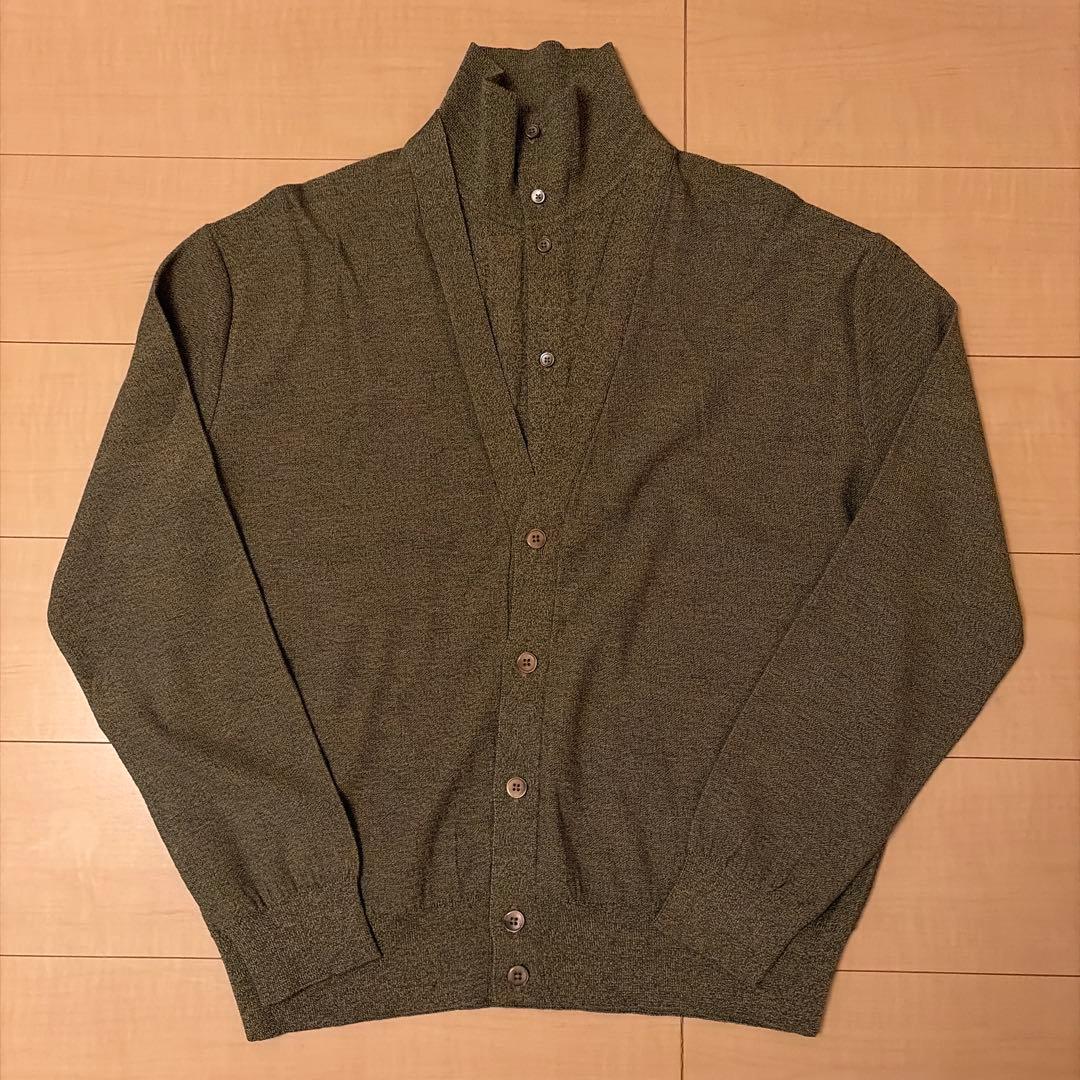 LEMAIRE Mサイズ グレー系カーディガン