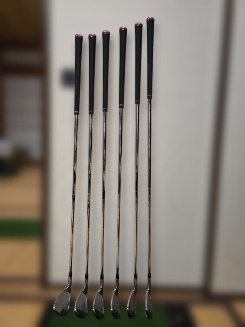 テーラーメイド　ステルスアイアン　6-9 P,AW 6本セット　スチールシャフト