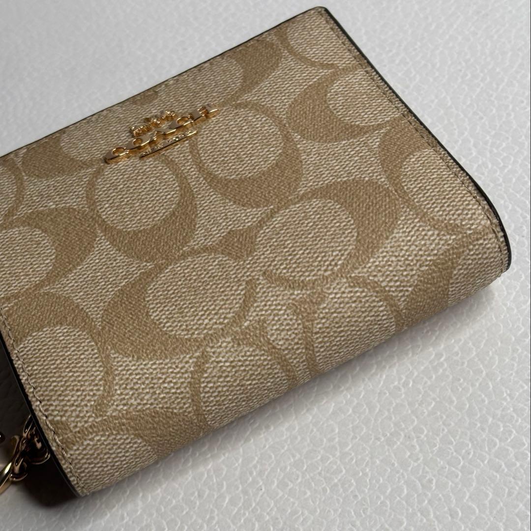 綺麗♡COACH コーチ シグネチャー二つ折財布