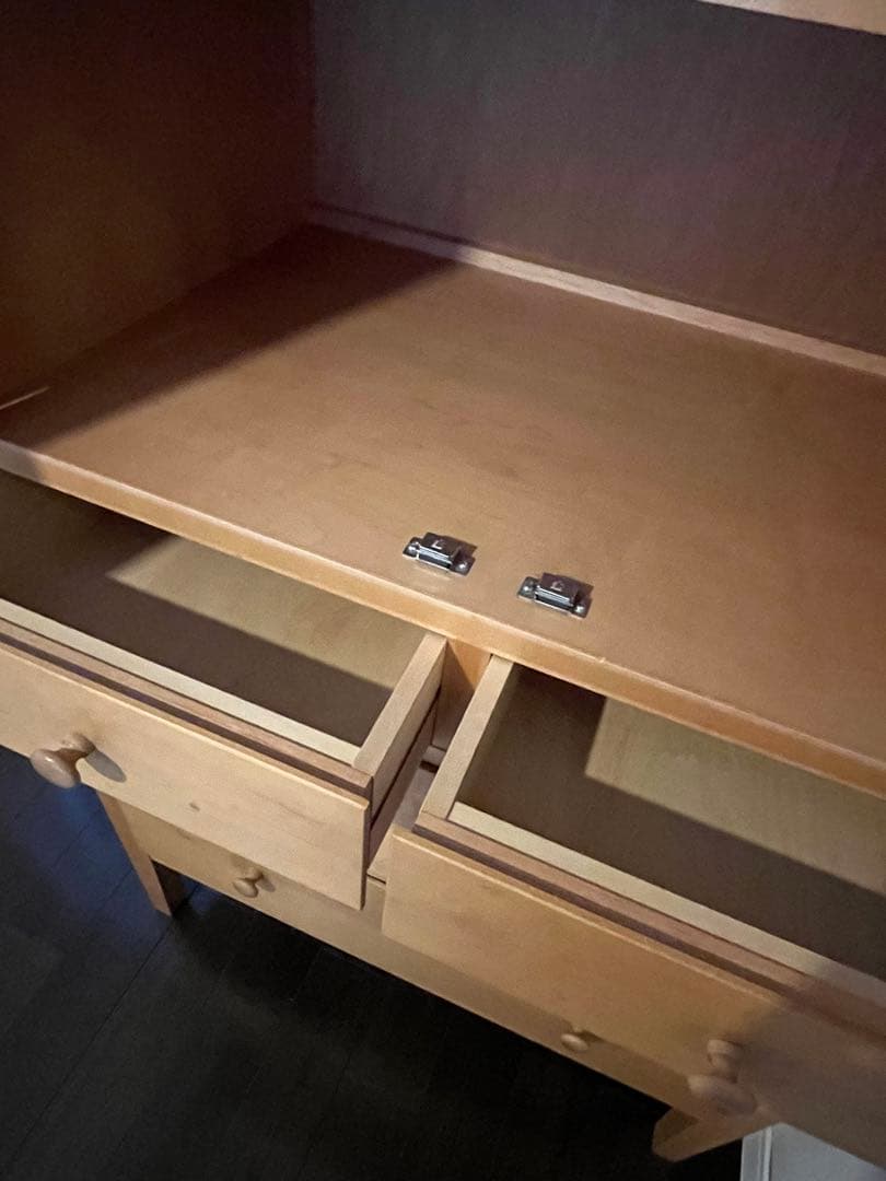 TIMELESS COMFORT メイプル無垢材 キッチンキャビネット