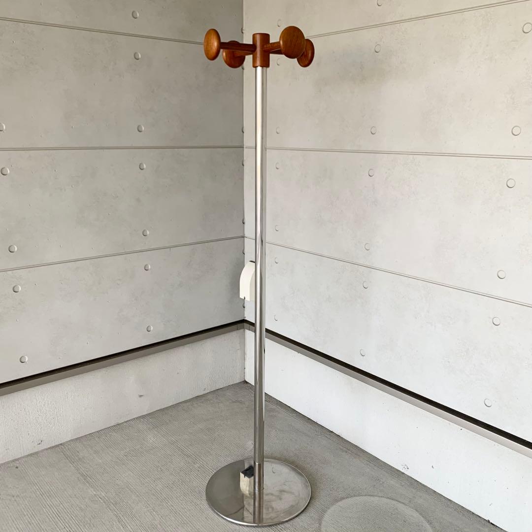 ジャパンヴィンテージ チーク材 コートハンガー ハンガーラック 北欧