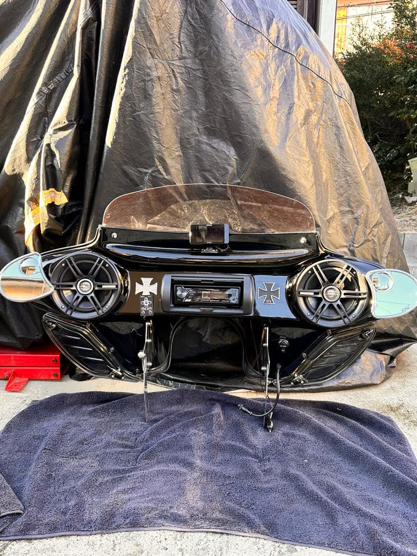 フレイムスデザイン カウル ブラック シルバー