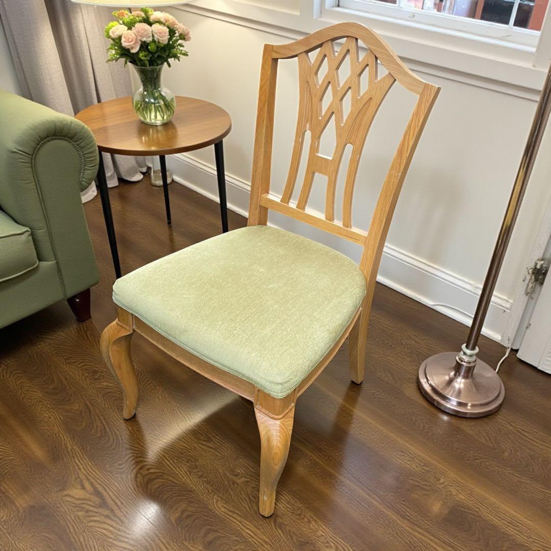 英国クラシック 猫脚　チェア　マホガニー ダイニングチェア ヴィンテージ　椅子