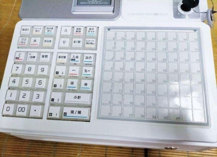 カシオレジスター　SR-C550最新スマホ管理Bluetooth　001401
