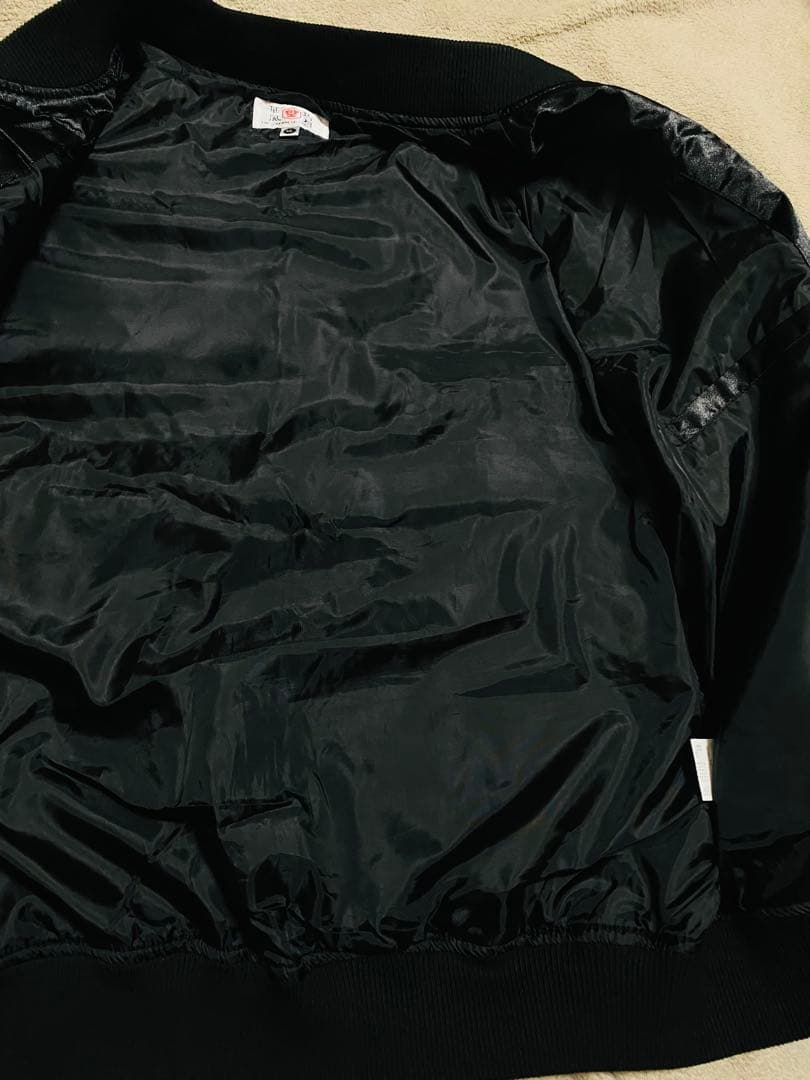 Japanese 龍虎日本限定 スカジャン unisex サテン vintage