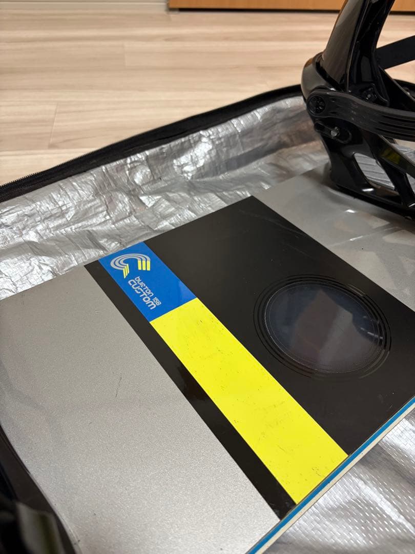 14万セット■美品■WAX済■BURTON ボード ビンディング＋ケース