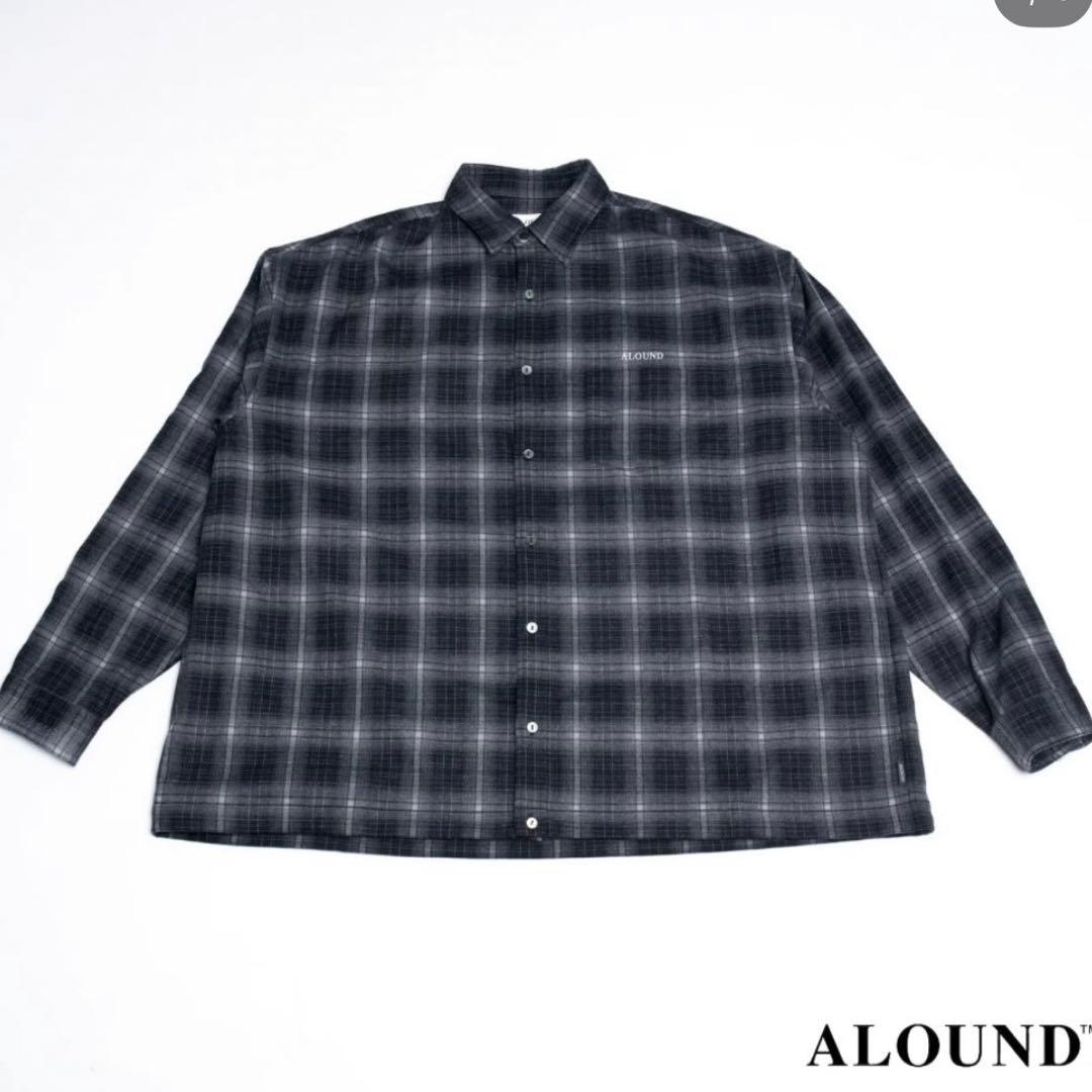 ALOUND OVERSIZED CHECK SHIRTS 新品　Mサイズ