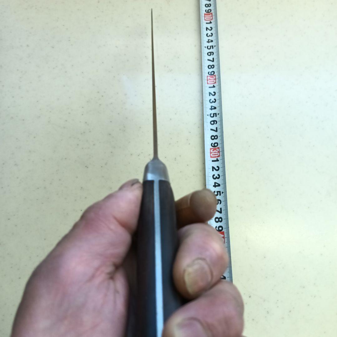 刃渡り約33cmの筋引 　misono