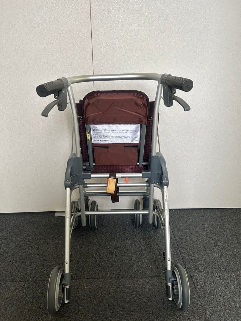 歩行車テイコブリトルスリムWAW04介護用品押して高さ調整可シルバーカー