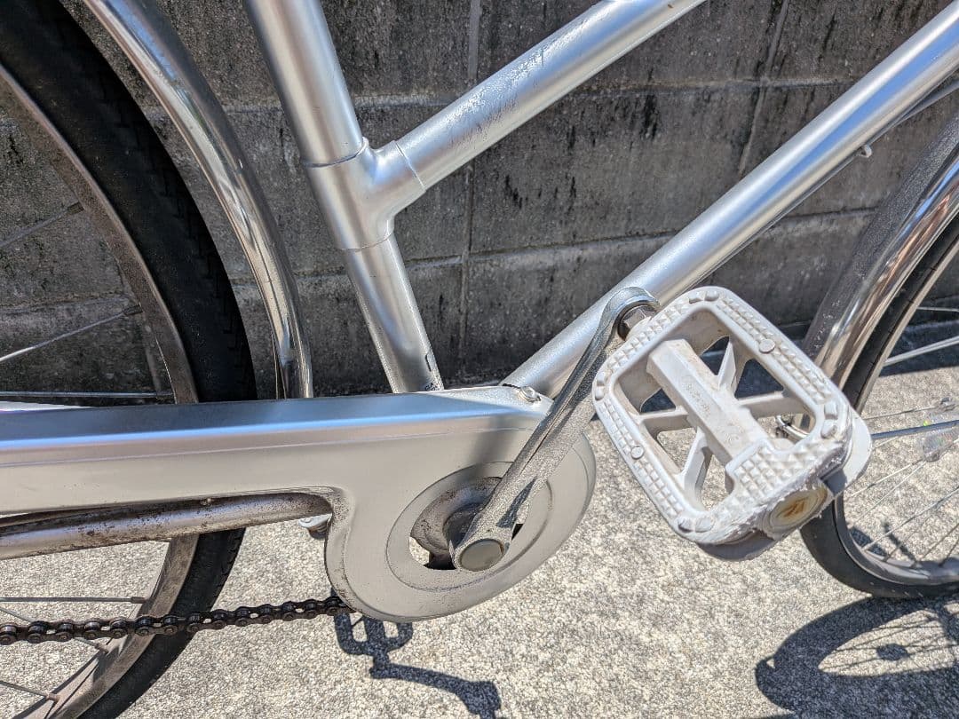 【引き渡し限定】ブリジストン　シティ車　27型　通学通勤　3段変速　オートライト