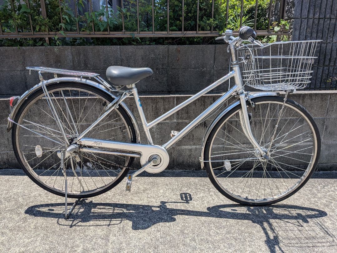 【引き渡し限定】ブリジストン　シティ車　27型　通学通勤　3段変速　オートライト