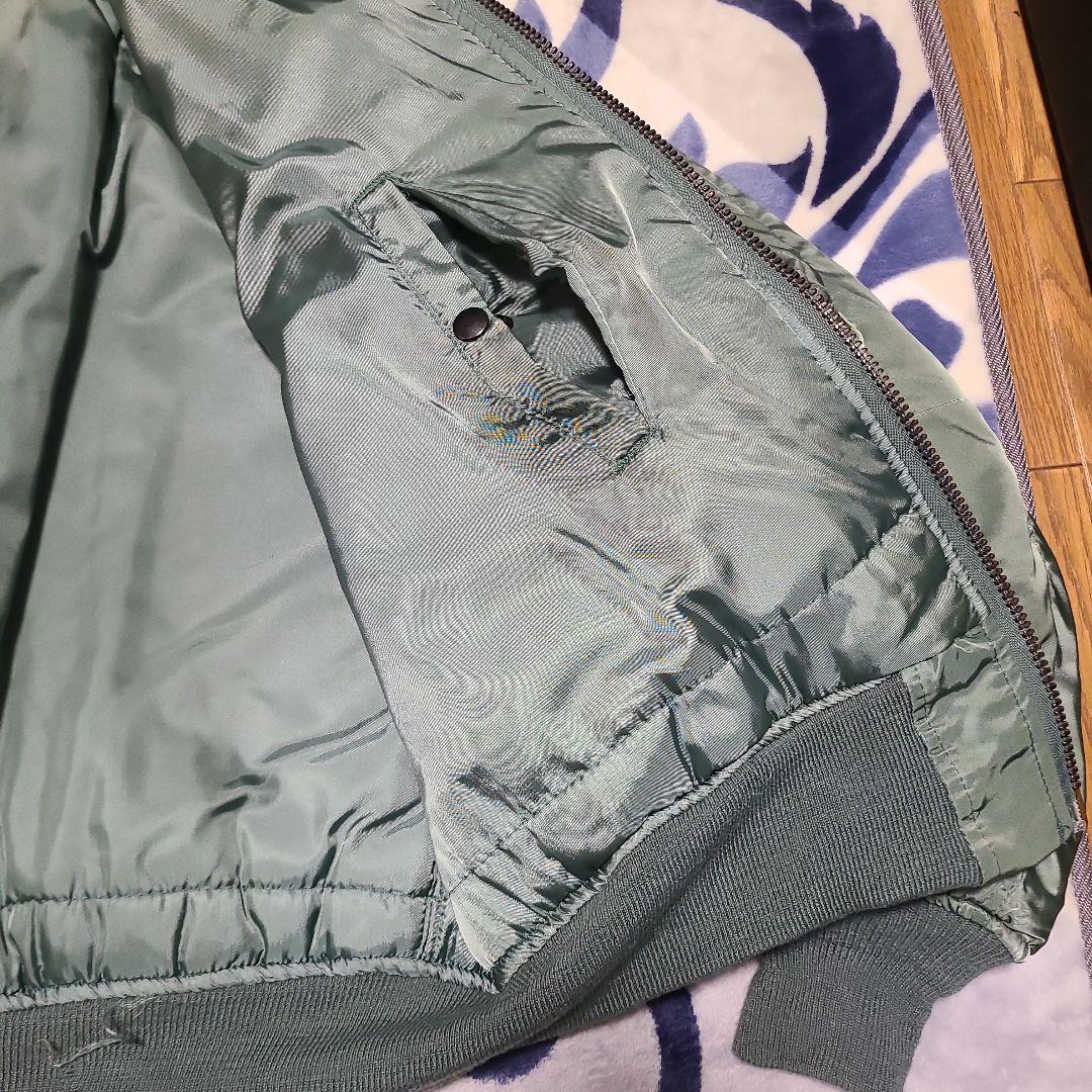 USA製 U.S. AIR FORCE MA-1 フライトジャケット L