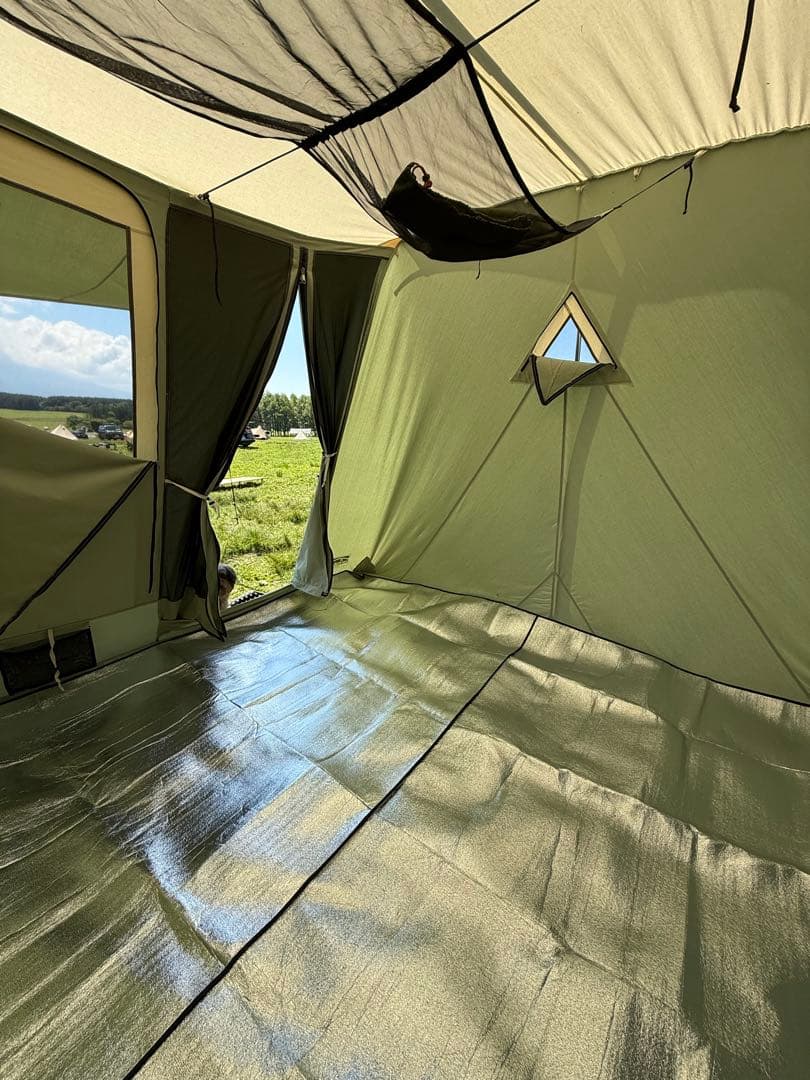 カーカムス springbar テント ライトグリーン