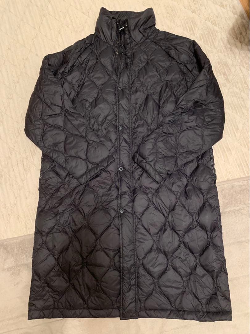 TAIONキルトスタンドカラーロングダウンコート　フリークスストア