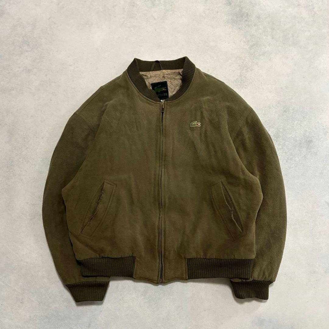 ジャケット・アウター 90s FRENCH LACOSTE Wool Bomber Jacket