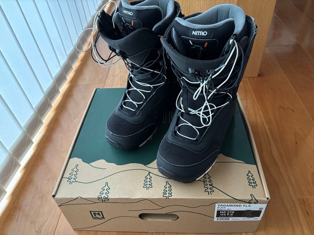 【美品】NITRO VAGABOND TLS 27.0cm BLACK