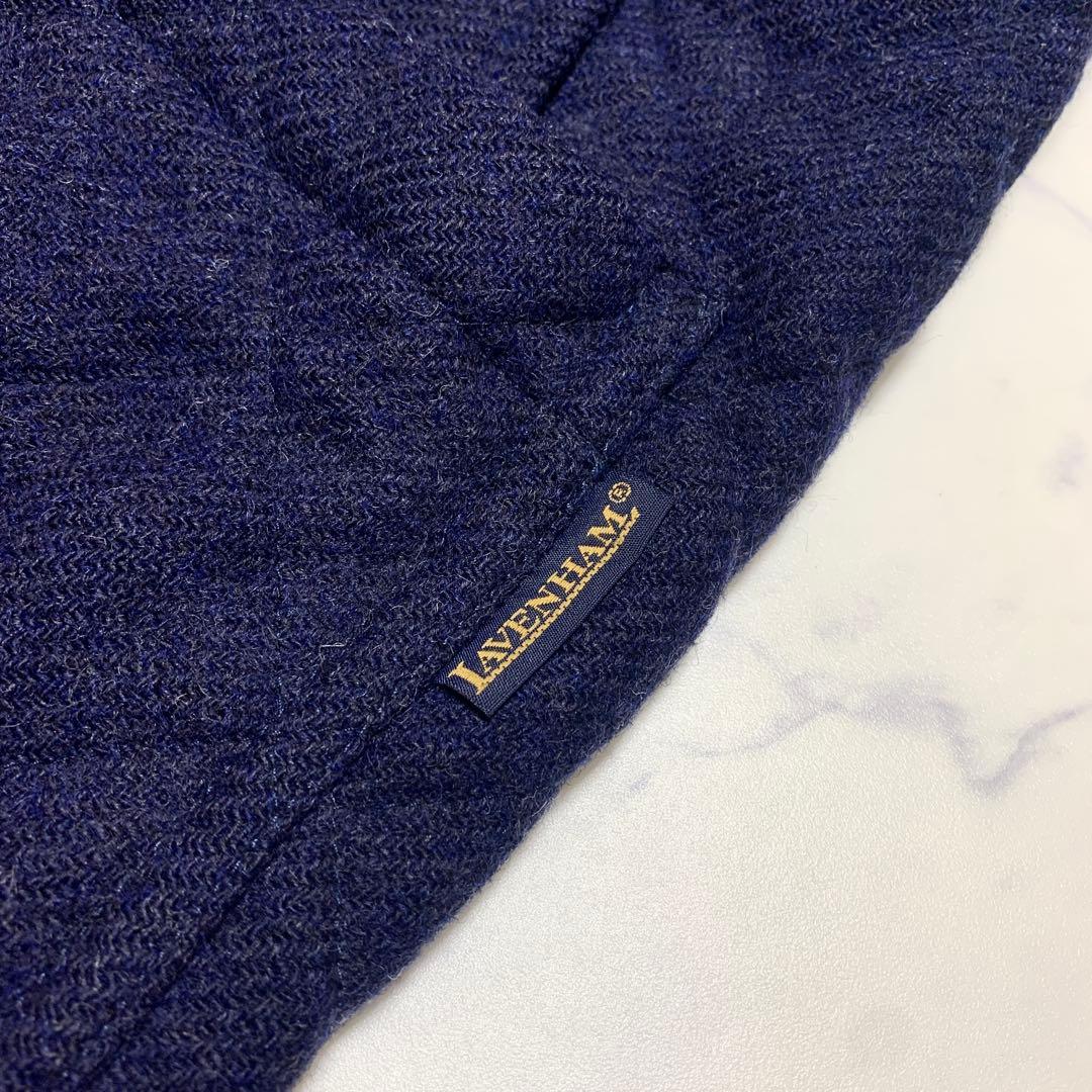 ラベンハム　LAVENHAM　ツイードキルティング　ダッフルコート　サイズ38