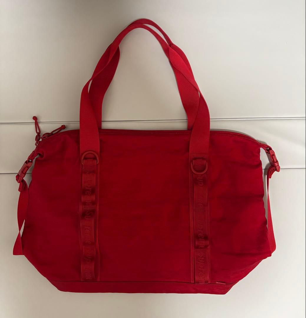 【廃盤品】【おまけ付】supreme zip tote bag 20AW レッド