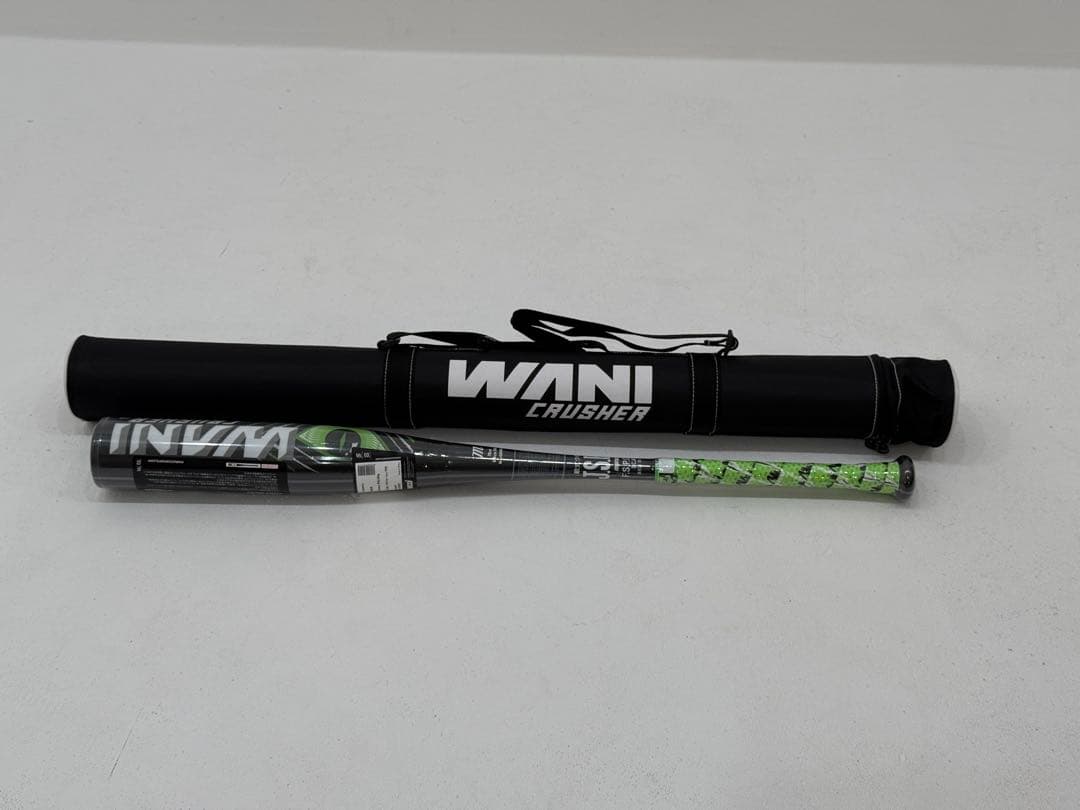 新品　未使用　WANI Crusher 78cm 600g バットとケース