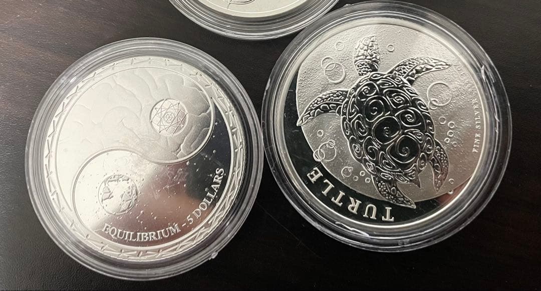 1オンス銀貨 2枚セット