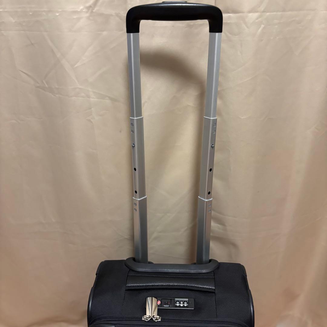 【美品】エース 32151 ソフト ストッパー付き キャリーケース 18L