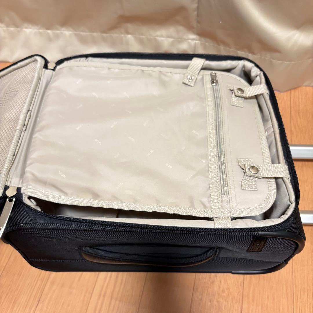 【美品】エース 32151 ソフト ストッパー付き キャリーケース 18L