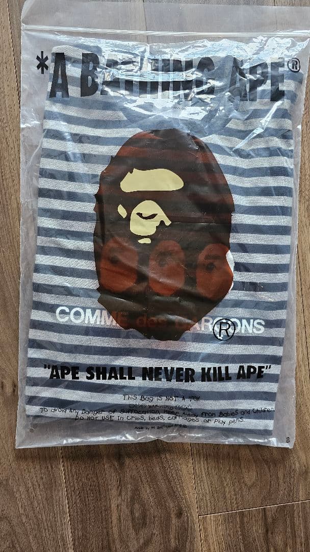 A BATHING APE×COMME des GARCONS コラボロンT