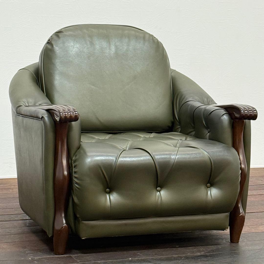 H21K75a マルニ木工 maruni ベルサイユ 1人掛けソファ 33万