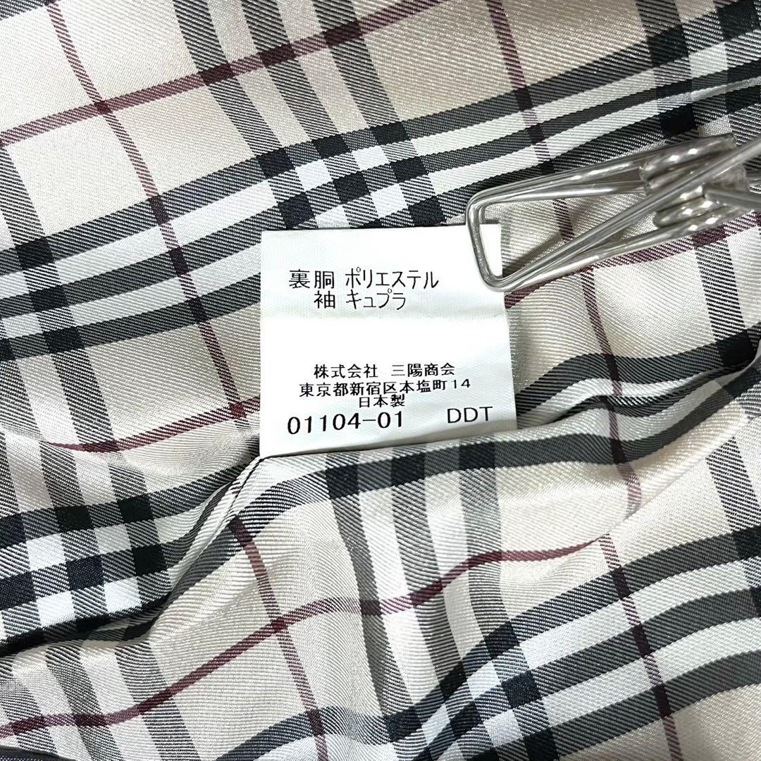 BURBERRY BLACK LABEL トレンチコート M ブラック ロング