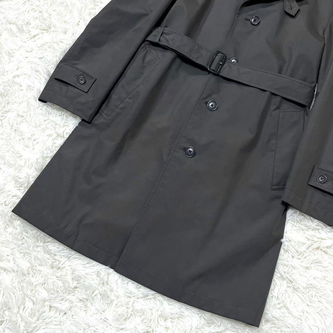 BURBERRY BLACK LABEL トレンチコート M ブラック ロング