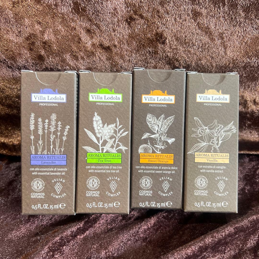 ヴィラロドラ　プロフェッショナルアロマ4本セット